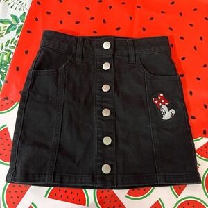 DISNEY jean mini skirt